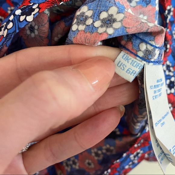 Boden Floral Print Classic Shirt - Picture 4 of 6